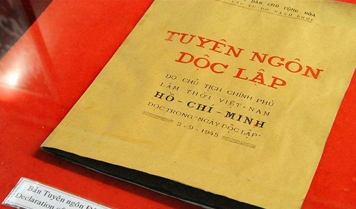 gioi thieu tac pham tuyen ngon doc lap cua ho chi minh day du nhat - Giới thiệu tác phẩm Tuyên ngôn độc lập của Hồ Chí Minh đầy đủ nhất
